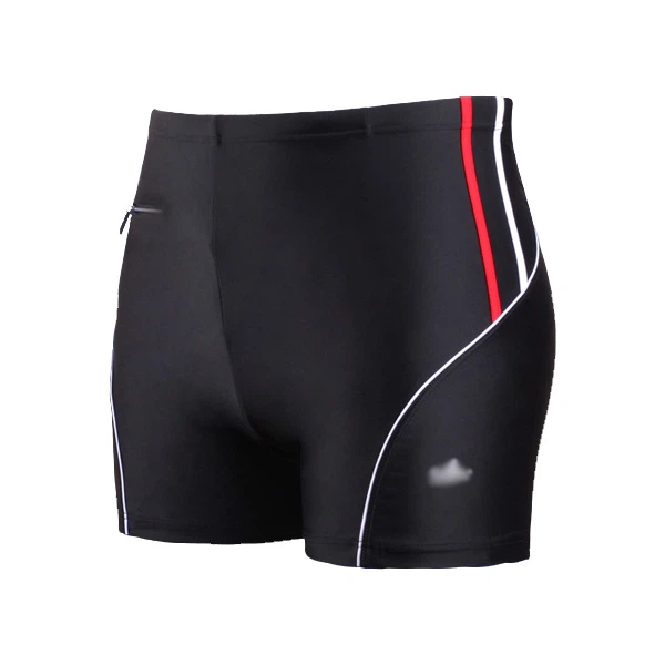 black swimming shorts