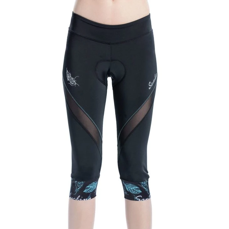 Breathable 3/4 Cycling Shorts For Woman